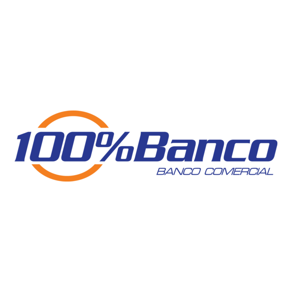 100% Banco Logo PNG Vector