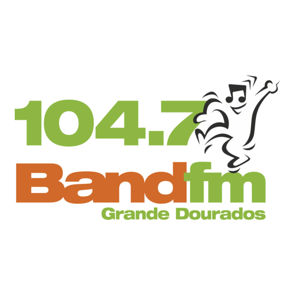 104.7 BAND FM Grande Dourados Logo PNG Vector