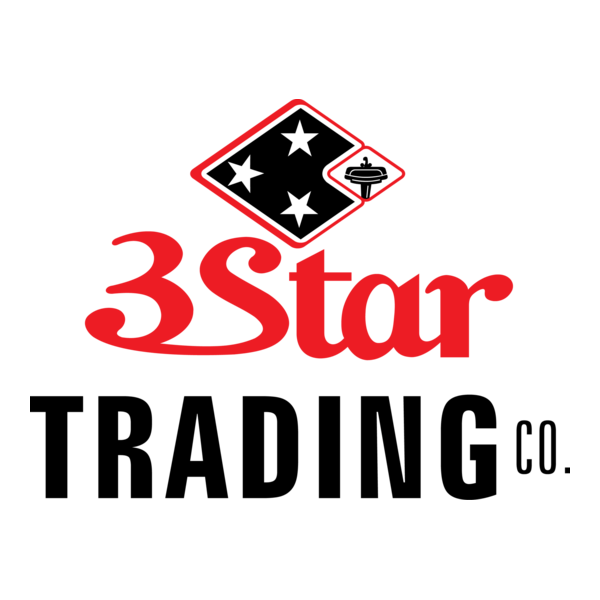 3-Star Trading Logo PNG Vector