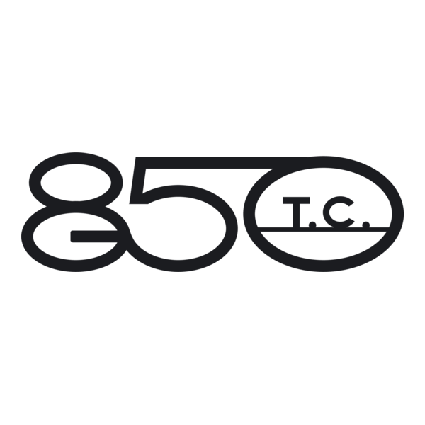 850 T.C. Logo PNG Vector