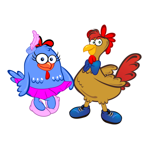 A galinha carijó Logo PNG Vector