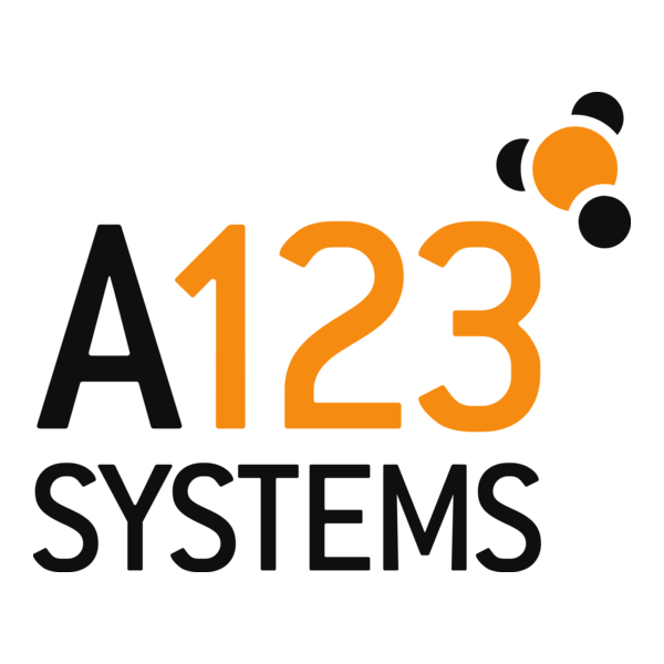 A123 Systems Logo PNG Vector