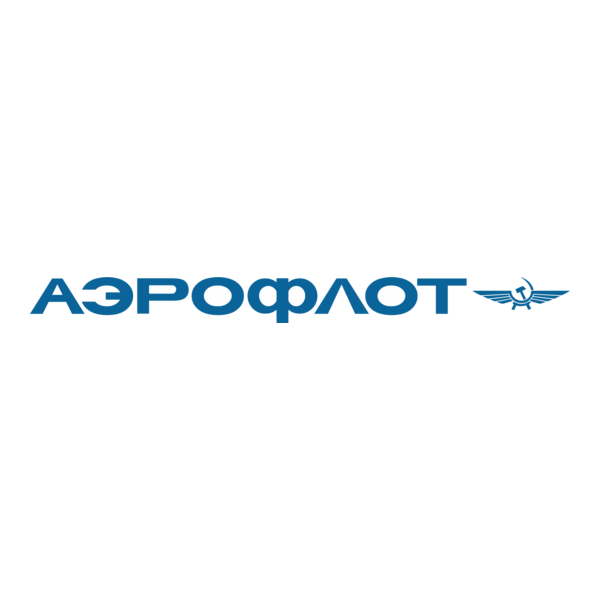 AEROFLOT Soviet Airlines Logo PNG Vector
