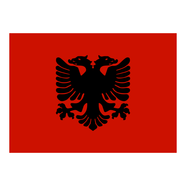 Albania flag Logo PNG Vector