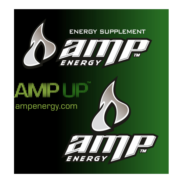 amp energy drink Logo PNG Vector