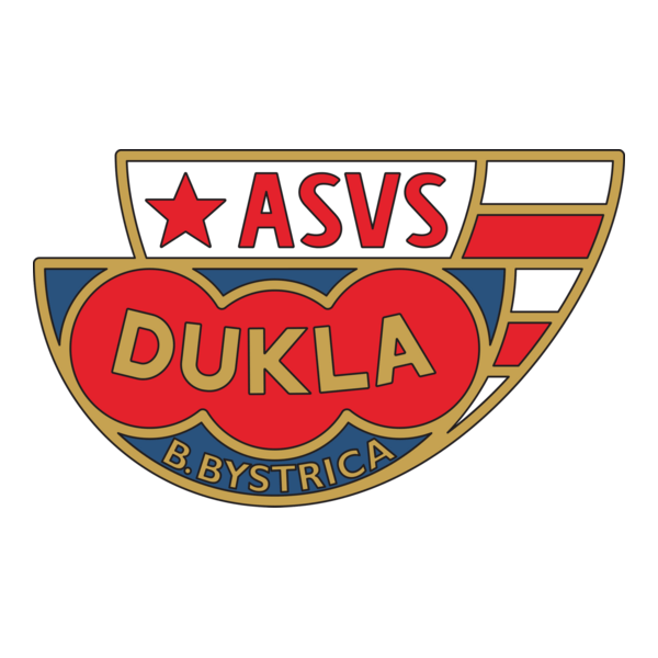 ASVS Dukla Banska Bystrica 70's - early 80's Logo PNG Vector