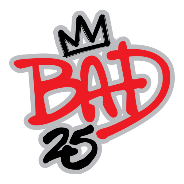 Bad 25 Logo PNG Vector