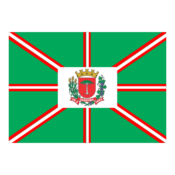 Bandeira de Curitiba Logo PNG Vector