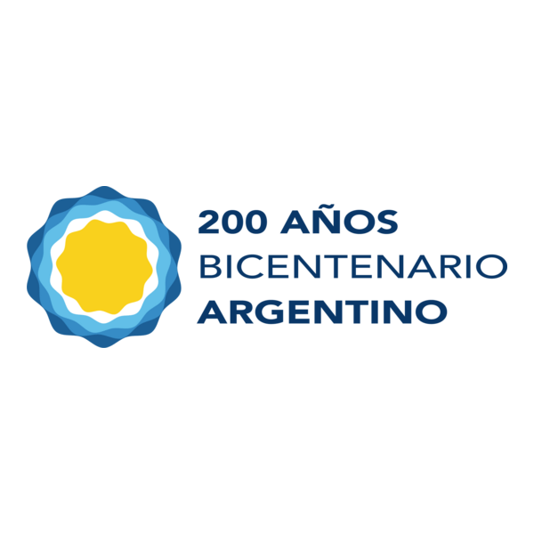 Bicentenario Argentino 200 años Logo PNG Vector