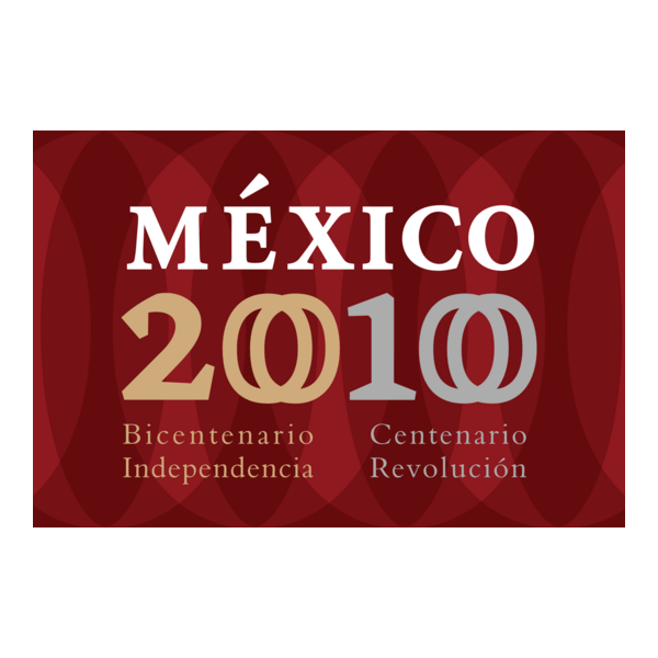 Bicentenario y Centenario Mexico Logo PNG Vector