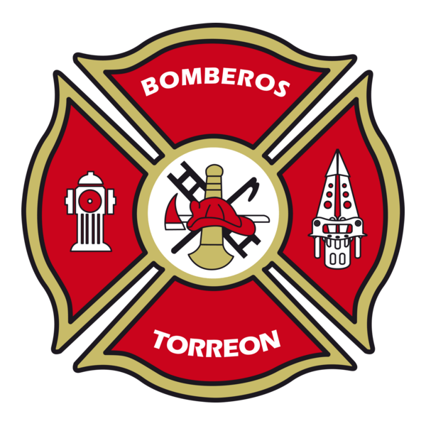Bomberos Torreon Logo PNG Vector
