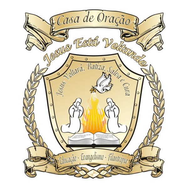 Casa de Oração Jesus Está Voltando Logo PNG Vector