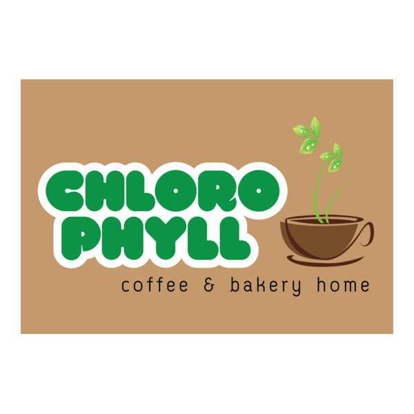 Chlorophyll coffee and bakery Logo PNG Vector