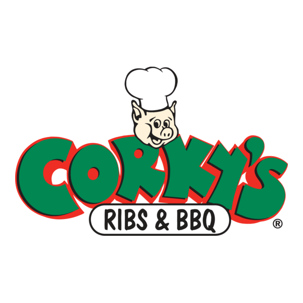 Corky's Ribs & BBQ Logo PNG Vector