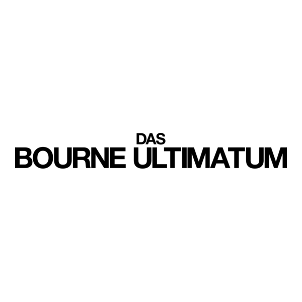 Das Bourne Ultimatum Logo PNG Vector