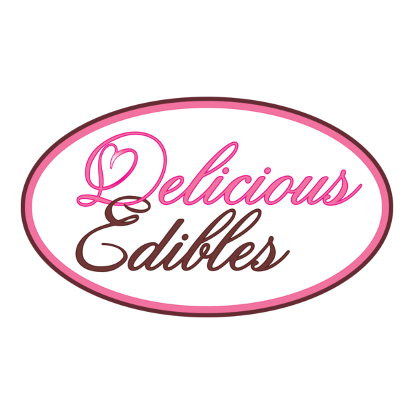 Delicious Edibles Logo PNG Vector