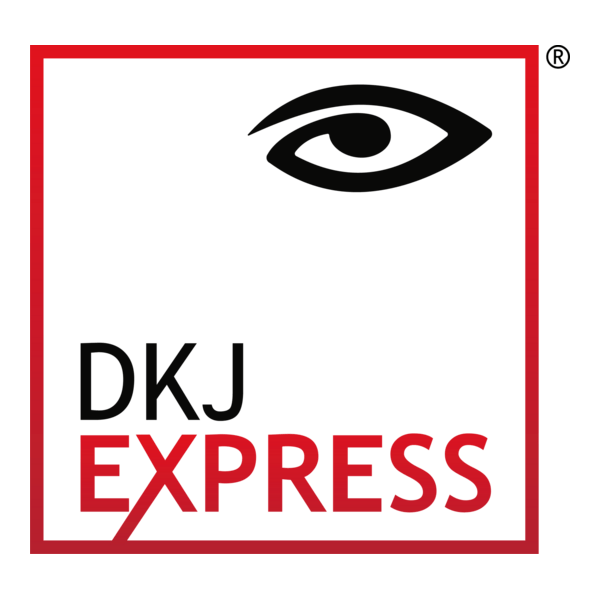 DKJ Express Suprimentos colorido Logo PNG Vector