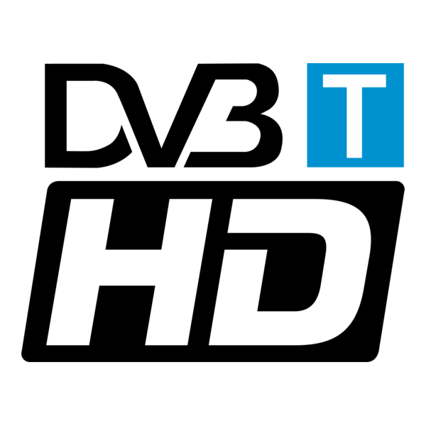 DVB-T HD Logo PNG Vector