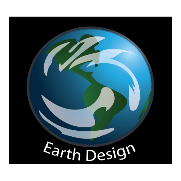 Earth Design Logo PNG Vector