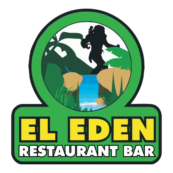 El Eden Restaurant Logo PNG Vector