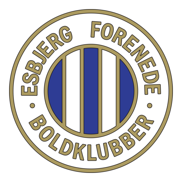 Esbjerg FB 70's Logo PNG Vector
