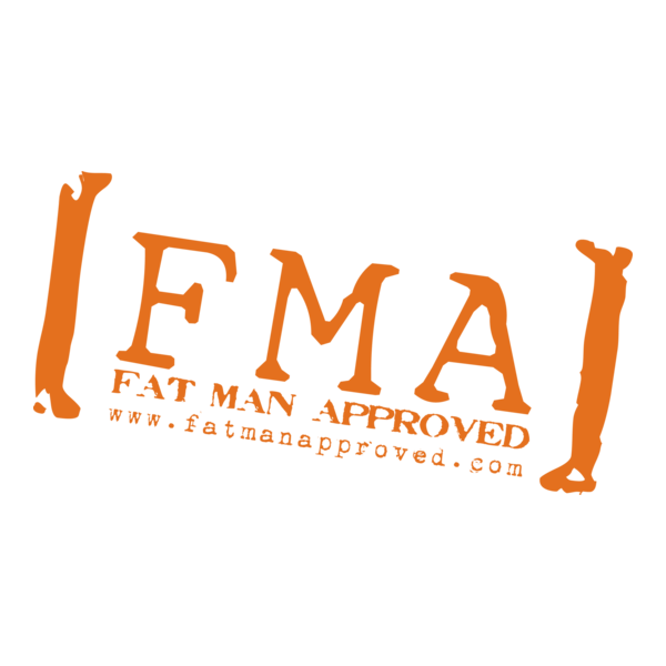 Fat Man Approved Logo PNG Vector