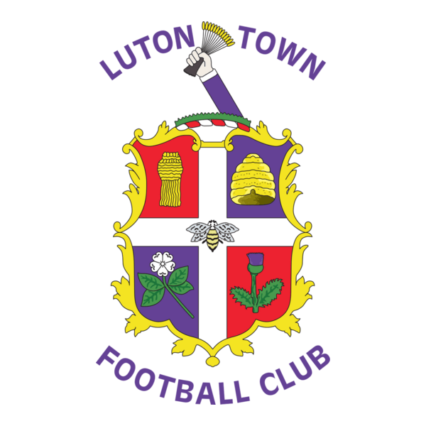FC Luton Town 80's Logo PNG Vector