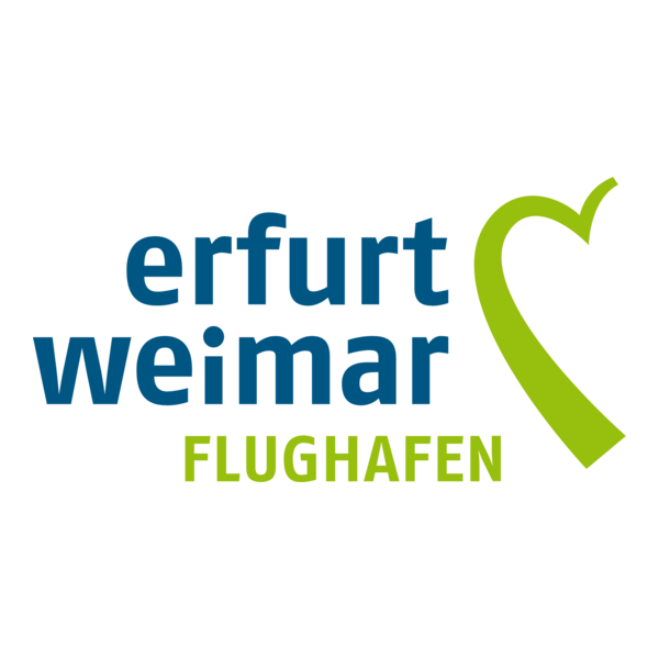 Flughafen Erfurt Weimar Airport Logo PNG Vector