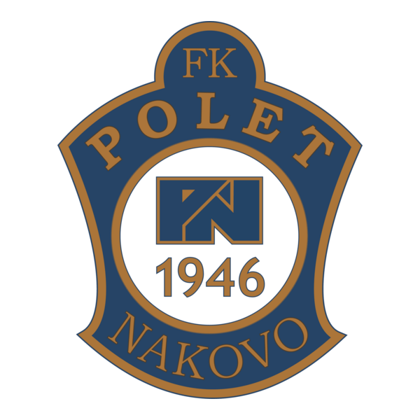 Football club POLET from Nakovo in Serbia Logo PNG Vector