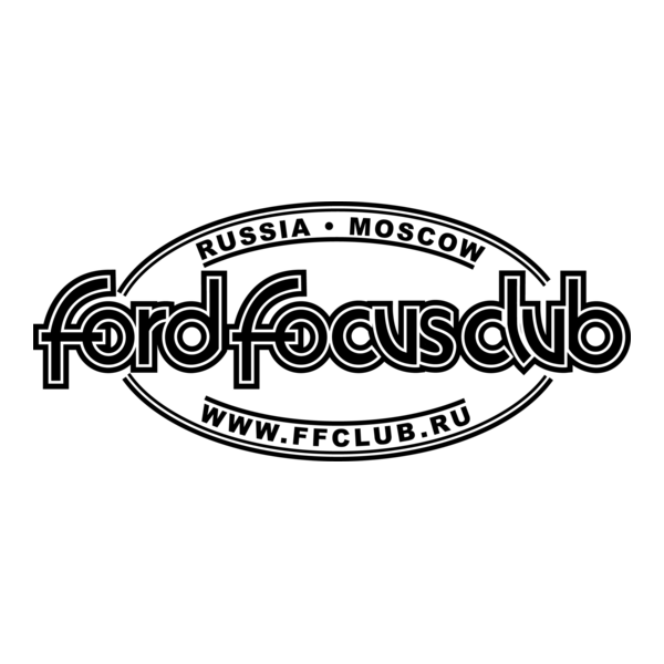 Ford Focus Club Logo PNG Vector