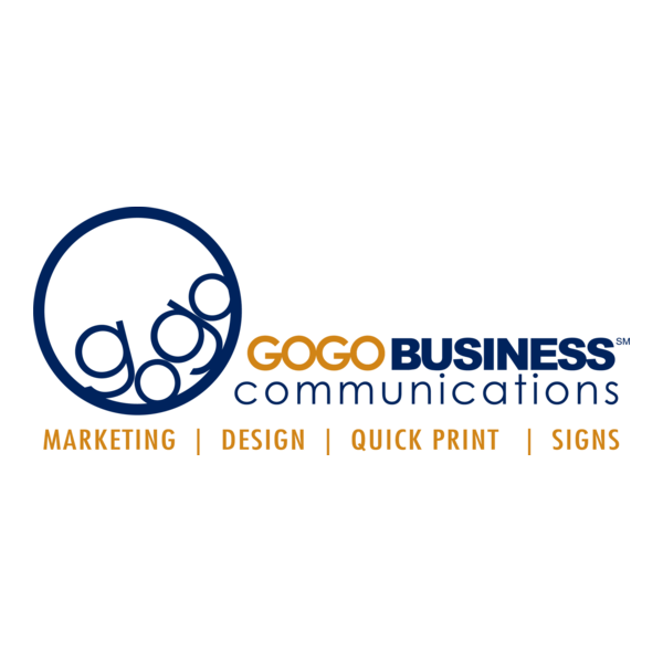 GOGO Business Communications Logo PNG Vector