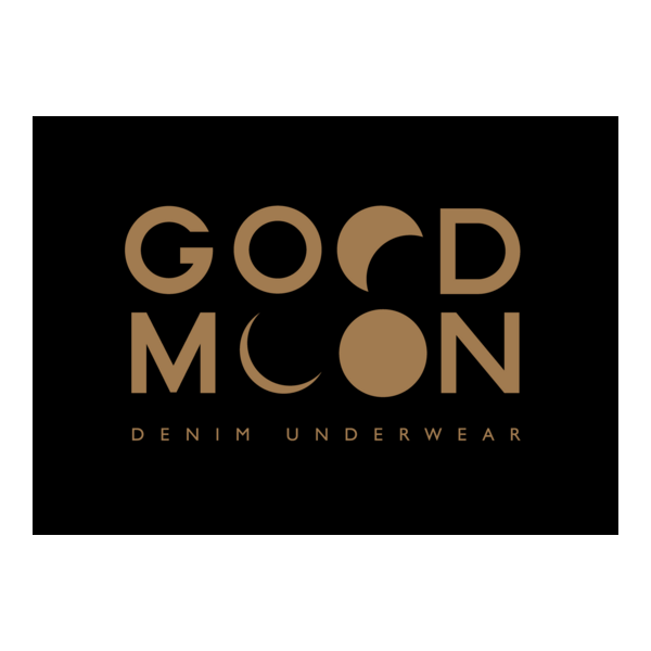 Good Moon Logo PNG Vector