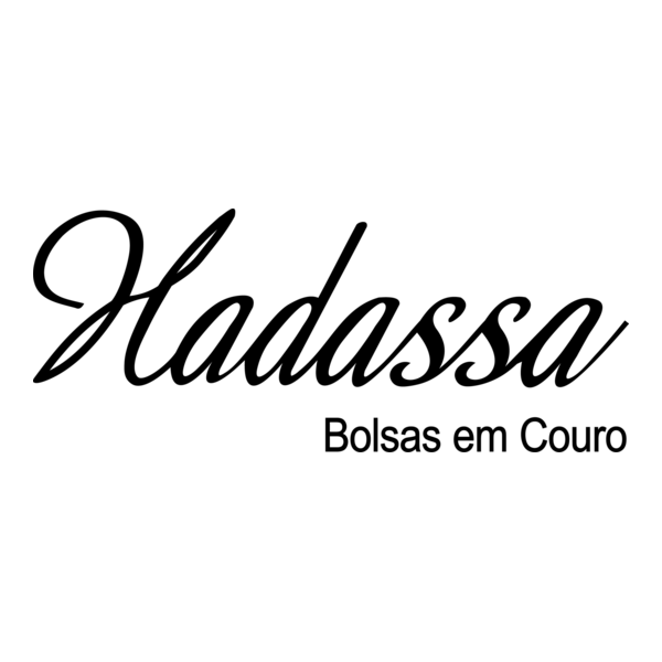 Hadassa bolsas em couro Logo PNG Vector