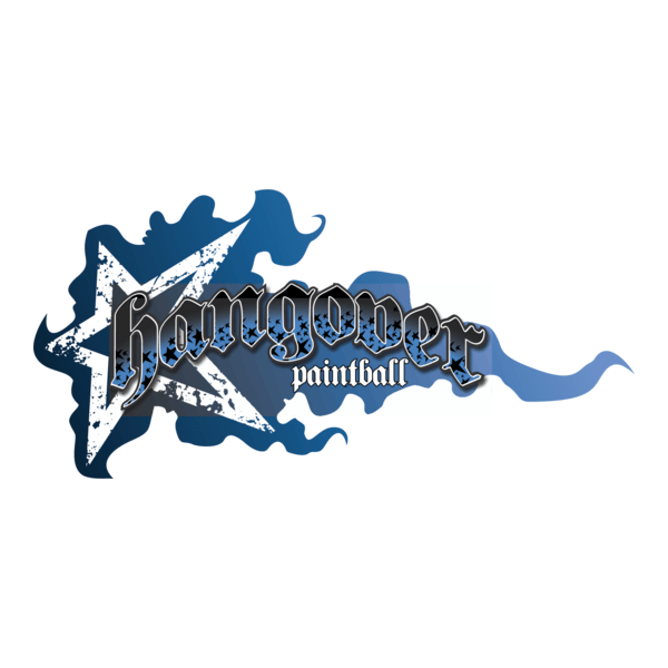 Hangover Paintball Logo PNG Vector