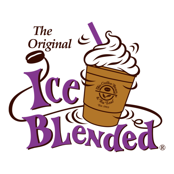 Ice Blended® Drink Logo PNG Vector