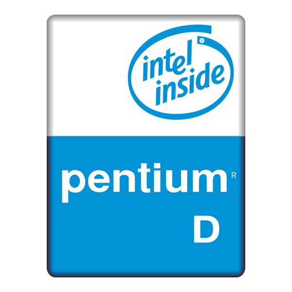 Intel Pentium D Logo PNG Vector