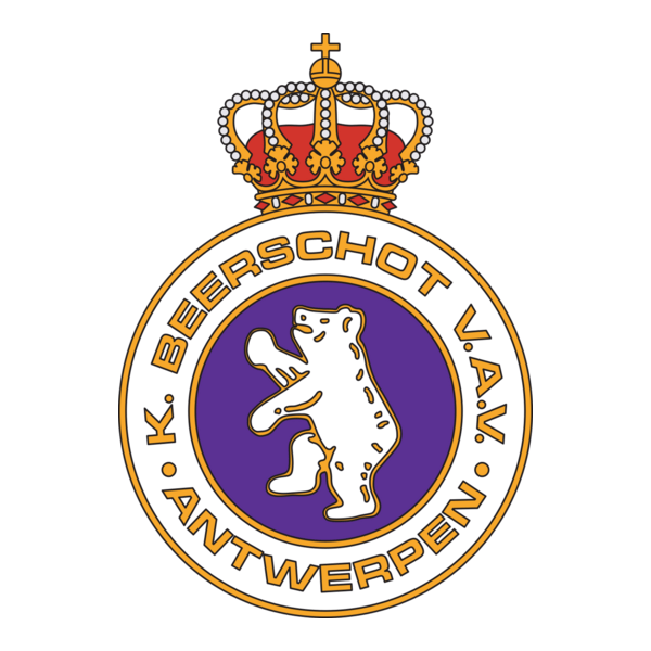 K. Beerschot V.A.V. Antwerpen 60's-70's Logo PNG Vector