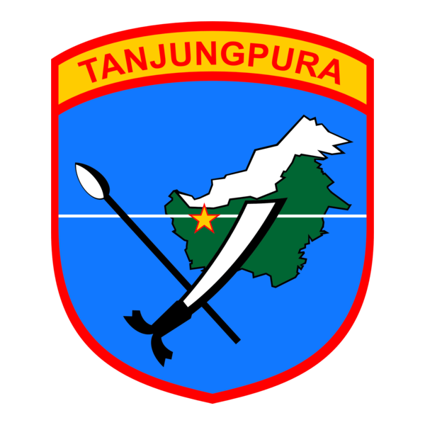 KODAM XII Tanjungpura Logo PNG Vector