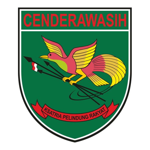 KODAM XVII Cenderawasih Logo PNG Vector