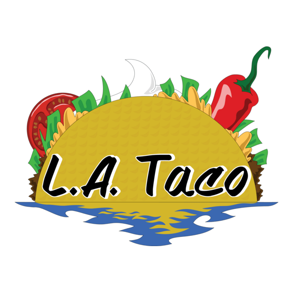 LA Taco Logo PNG Vector