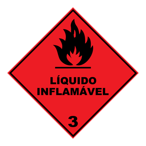 Líquido Inflamável Logo PNG Vector