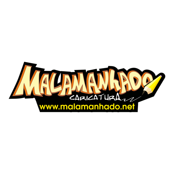 Malamanhado Caricaturas Logo PNG Vector