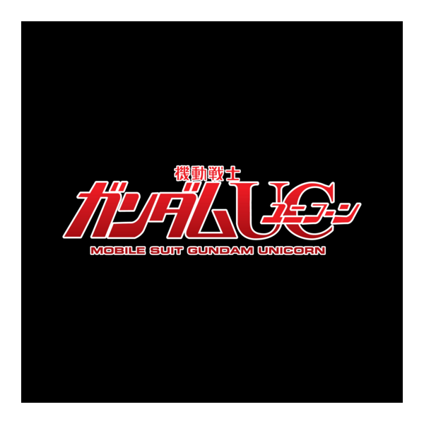 Mobile Suit Gundam Unicorn Logo PNG Vector