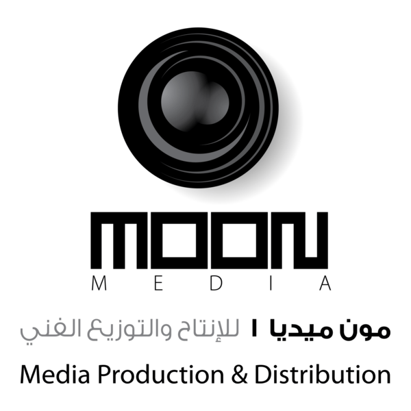 Moon Media Logo PNG Vector