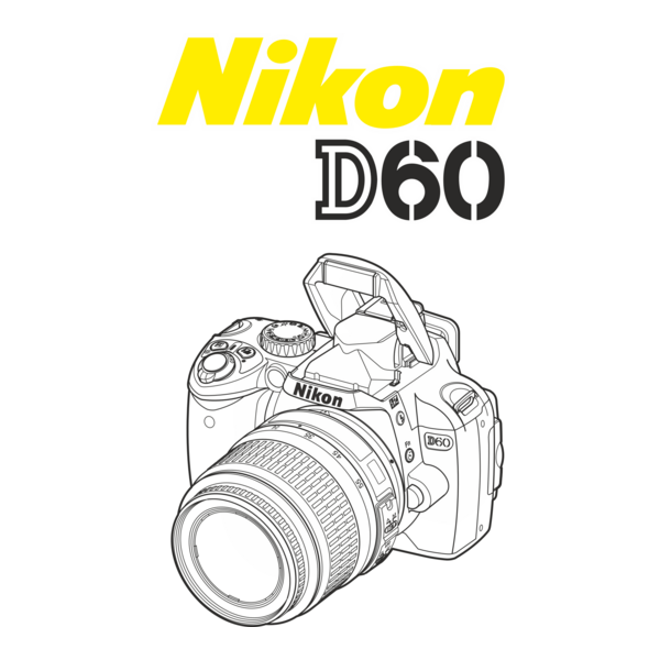 Nikon D60 Logo PNG Vector