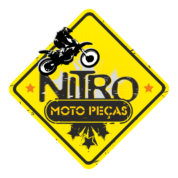 Nitro Moto Peças Logo PNG Vector