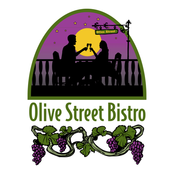 Olive Street Bistro Logo PNG Vector