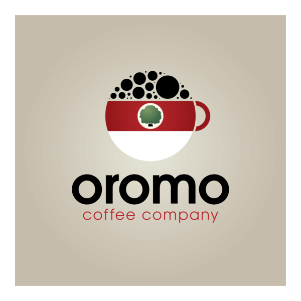 Oromo Coffee Company Logo PNG Vector