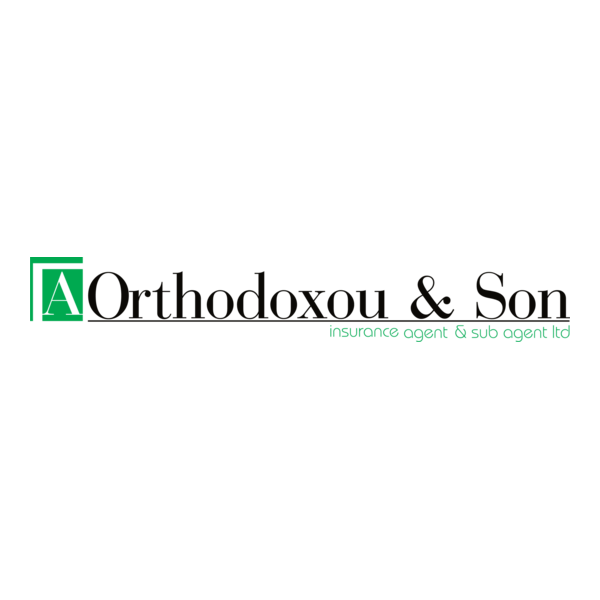 Orthodoxou & Son Insurance Logo PNG Vector