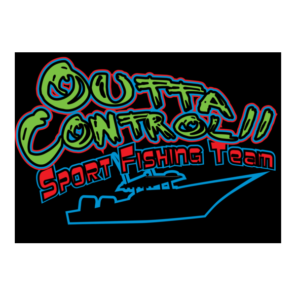 Outta Control Sportfishing Team Logo PNG Vector